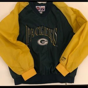 90s Green Bay Packers Windbreaker